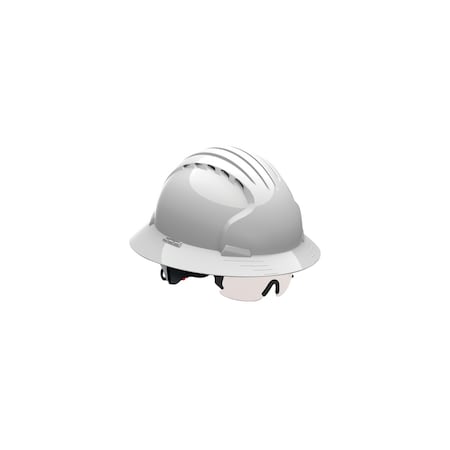 Pip JSP EVO6161 FULL BRIM, GRAYVENTED, 6-PT, WHEEL RATCHT, PK 10 280-EV6161V-40